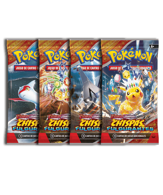 Caja de 36 Sobres - Chispas Fulgurantes - Español - El Podenco TCG