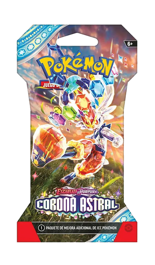 Sobre Enfundado - Pokémon Escarlata y Púrpura - Corona Astral- Español