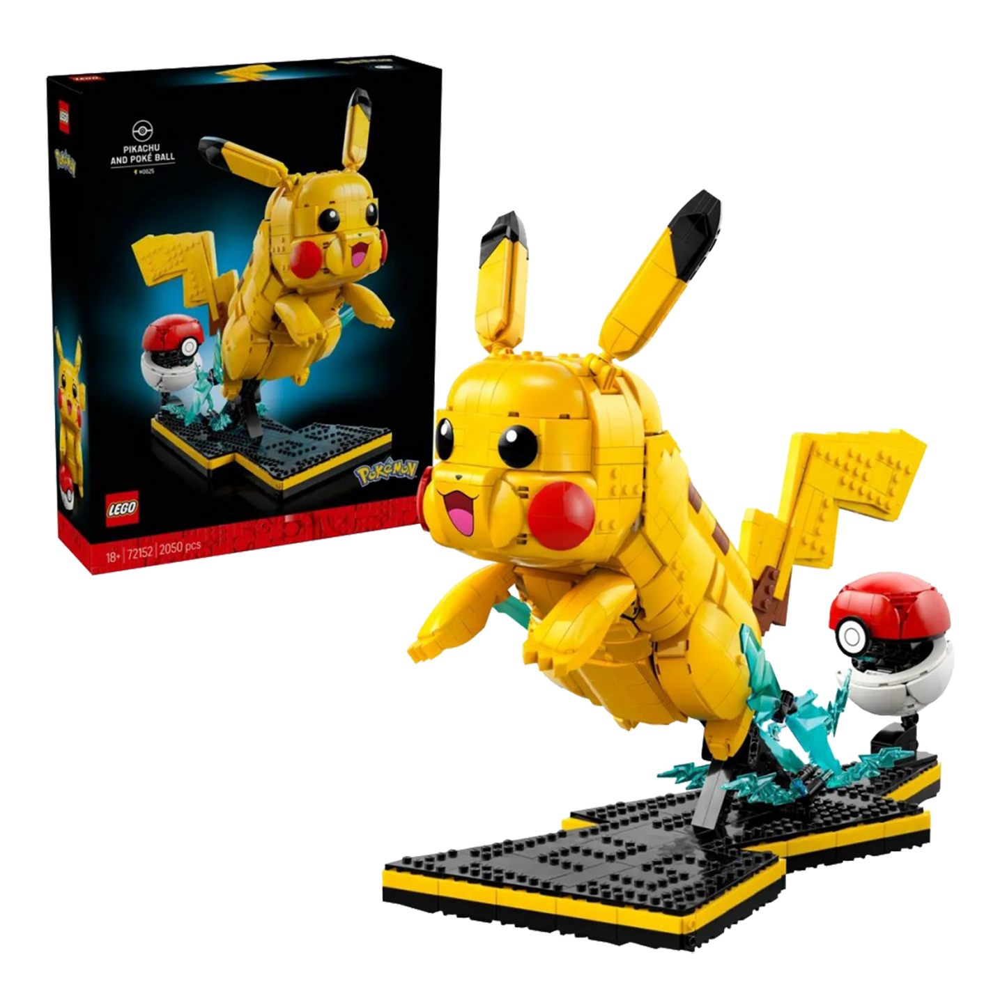 Lego PIKACHU y POKÉ BALL