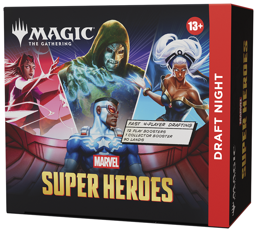 Magic The Gathering - Marvel Super Heroes - Draft Night - Inglés