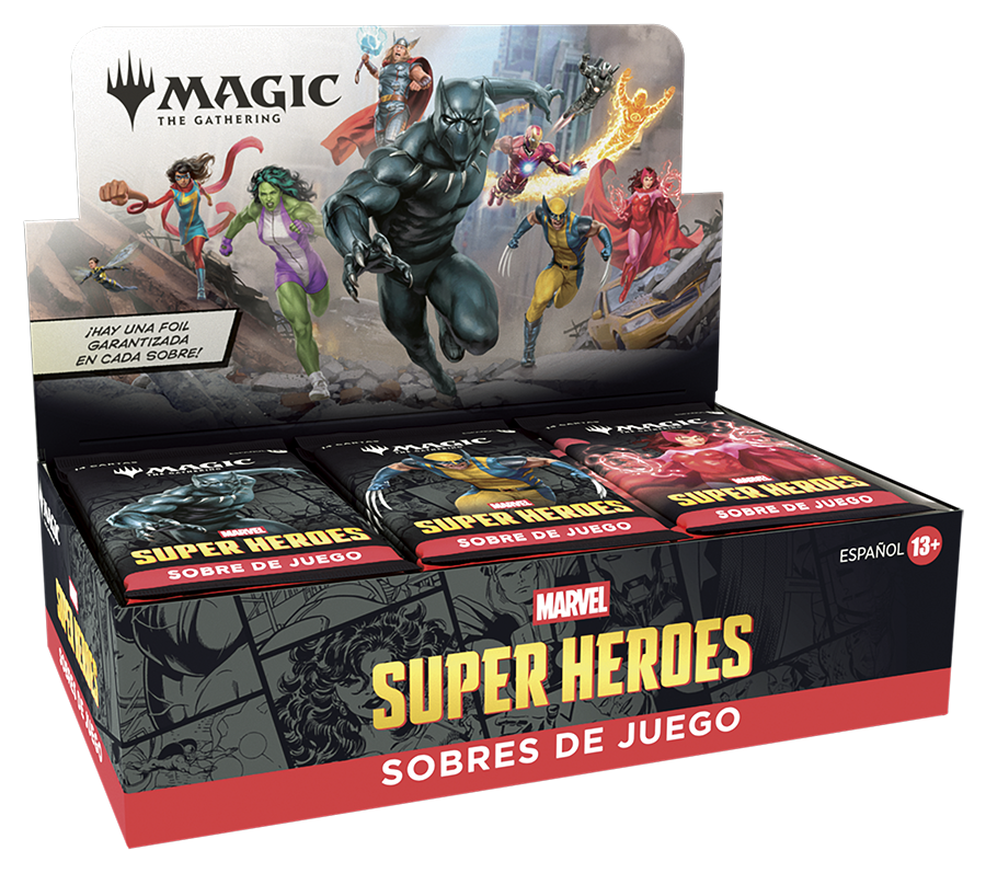 Magic The Gathering - MARVEL SUPER HEROES - Sobre suelto - Español