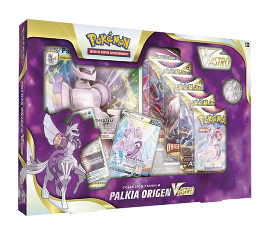 Caja Pokémon TCG - Palkia Origen V - ASTRO Colección Premium - Español - El Podenco TCG