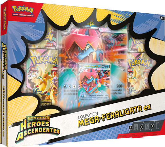 Caja Pokémon TCG - Colección Mega Héroes Ascendentes - Español