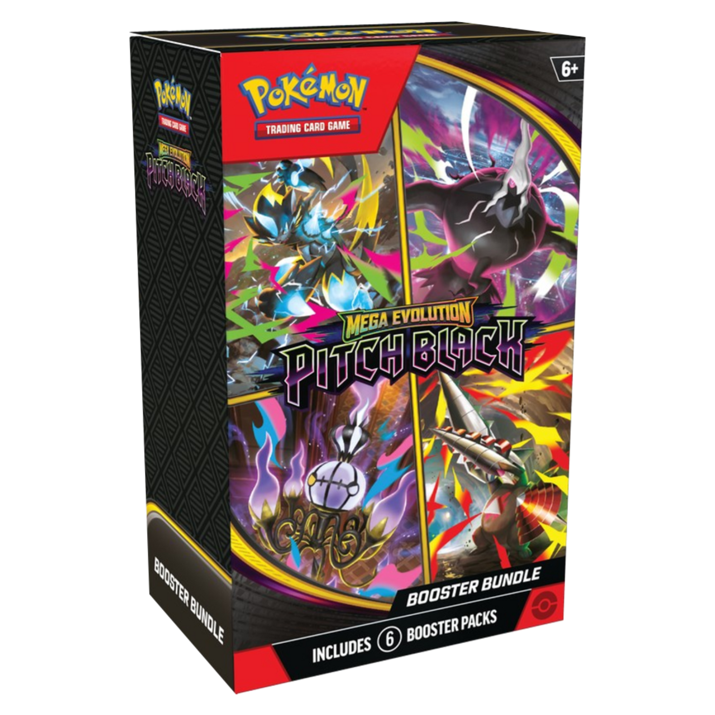 Caja de 6 Sobres - Oscuridad Absoluta - Pitch Black - Booster Bundle - Inglés
