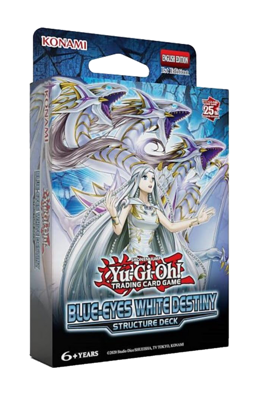 Yu-Gi-Oh! - BLUE EYES WHITE DESTINITY - Structure Deck - Inglés