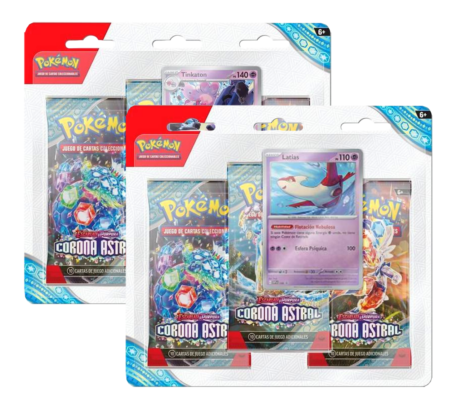 Blíster 3 Sobres - Pokémon Corona Astral - Español