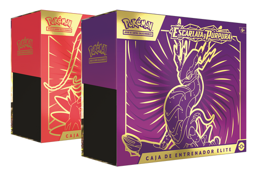 Caja de Entrenador Élite (ETB) - Escarlata y Púrpura - Español