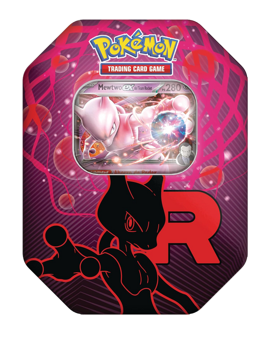 Lata Team Rocket de JCC Pokémon en Español