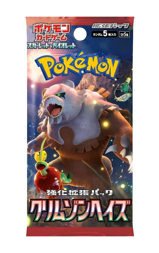 Sobre - Pokémon Crimson Haze (sv5a) - Japonés