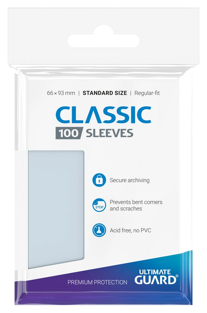 Fundas protectoras transparentes para cartas - Penny Sleeves - Ultimate Guard