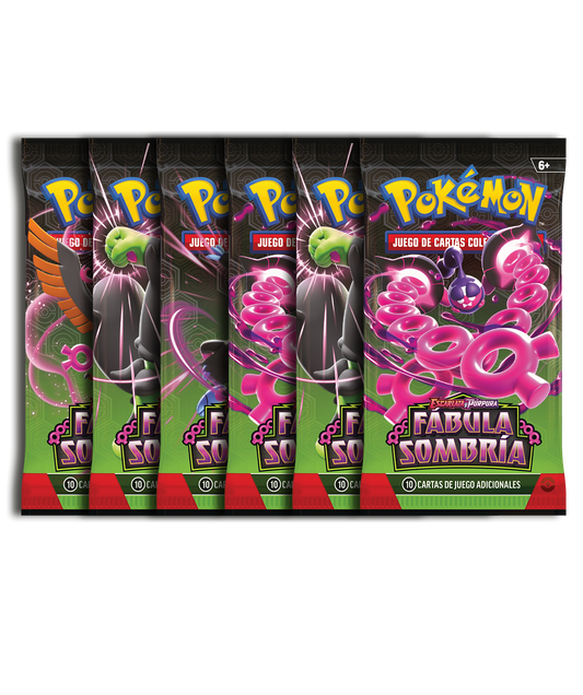 Caja de 6 Sobres - Fábula Sombría- Booster Bundle - Español