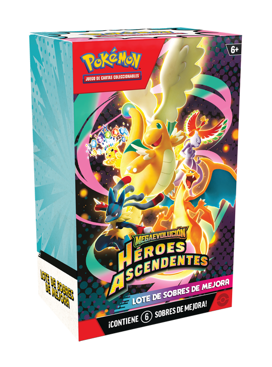 Caja de 6 Sobres - Héroes Ascendentes - Booster Bundle - Español