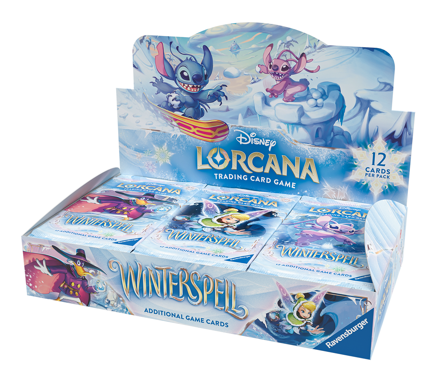 Lorcana - Winterspell - Disney - Caja de 24 sobres - Inglés