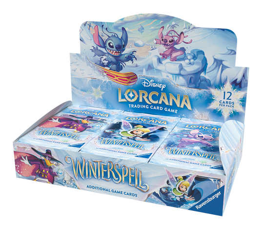 Lorcana - Winterspell - Disney - Caja de 24 sobres - Inglés