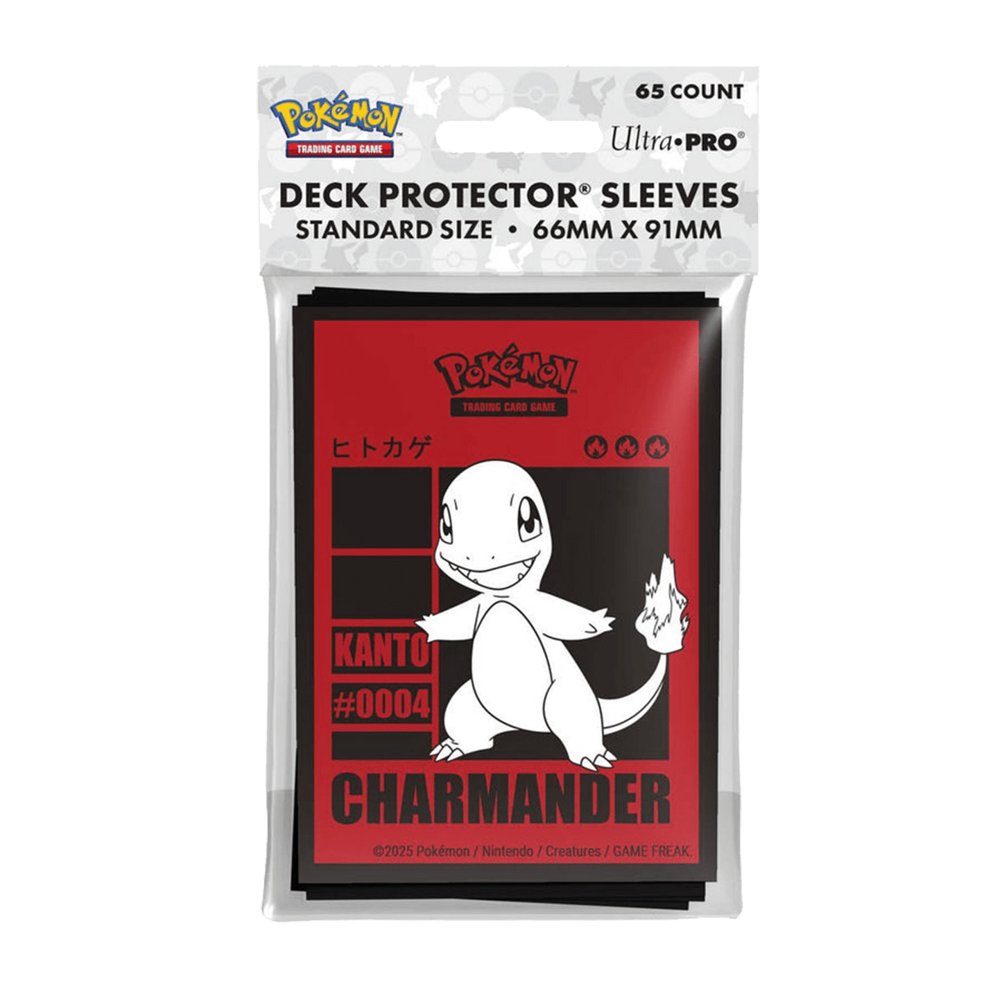Fundas protectoras Standard CHARMANDER - Pokémon - Ultra PRO - 65u - El Podenco TCG