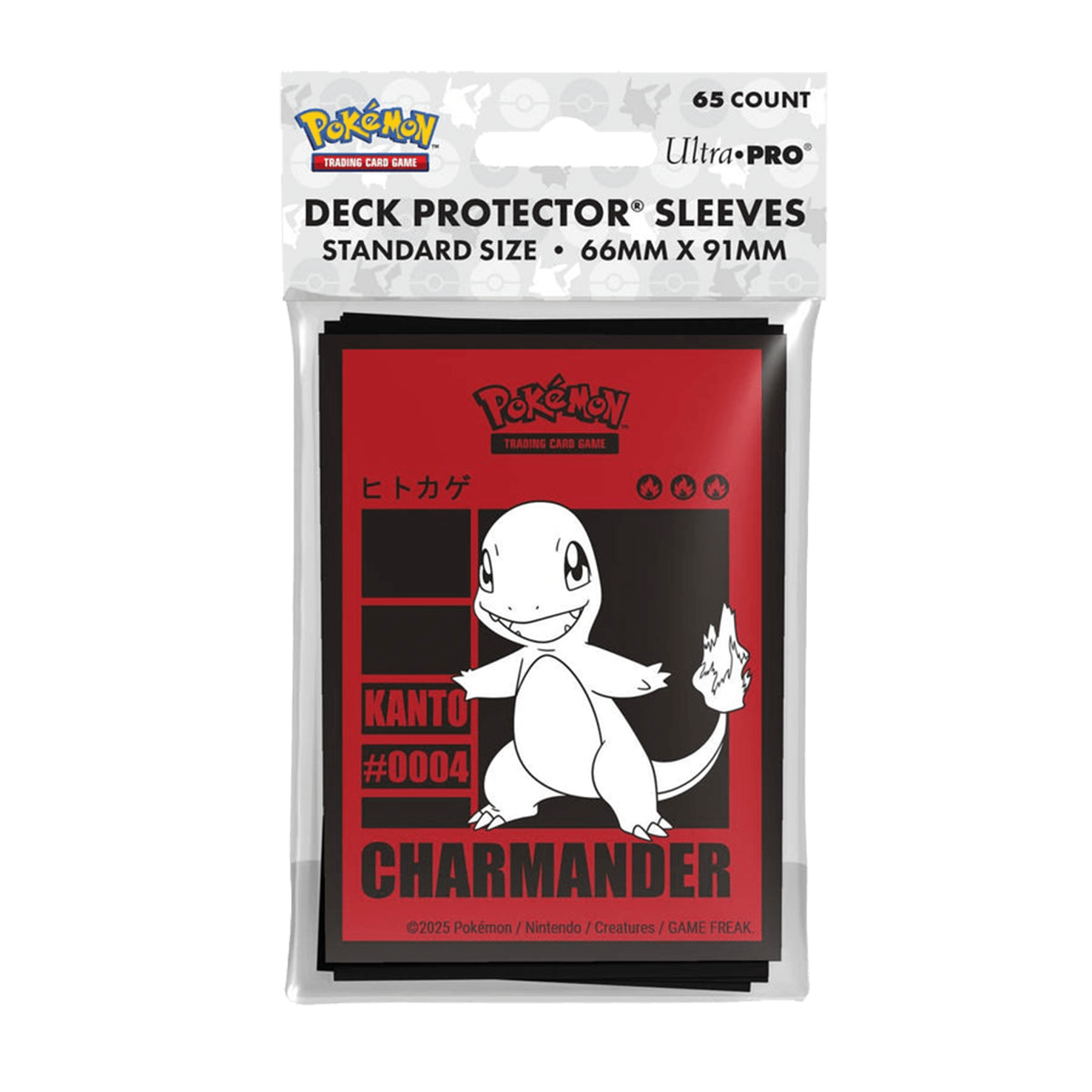 Fundas protectoras Standard CHARMANDER - Pokémon - Ultra PRO - 65u - El Podenco TCG