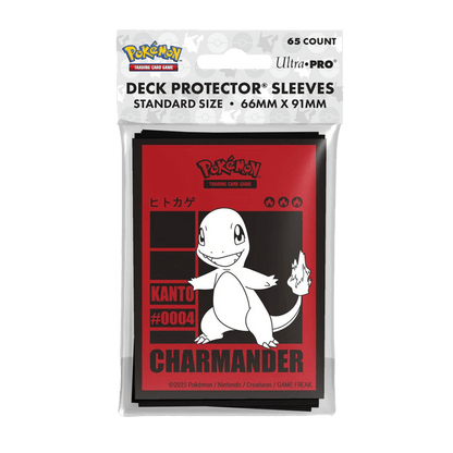Fundas protectoras Standard CHARMANDER - Pokémon - Ultra PRO - 65u - El Podenco TCG