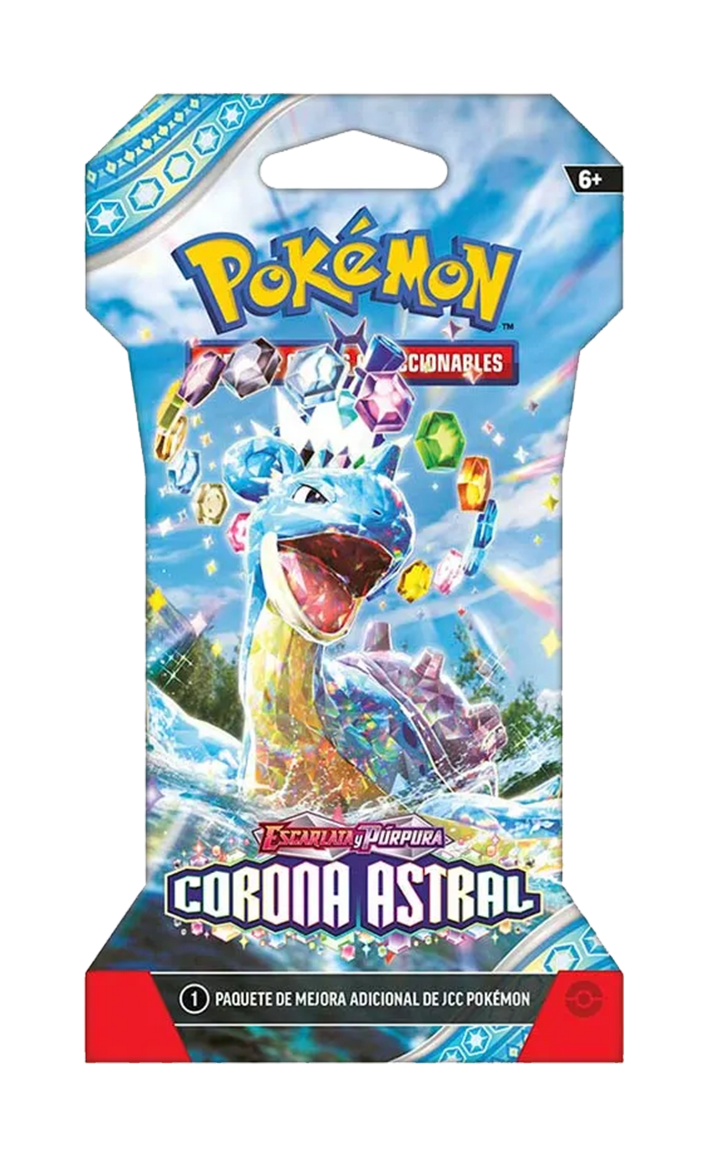 Sobre Enfundado - Pokémon Escarlata y Púrpura - Corona Astral- Español