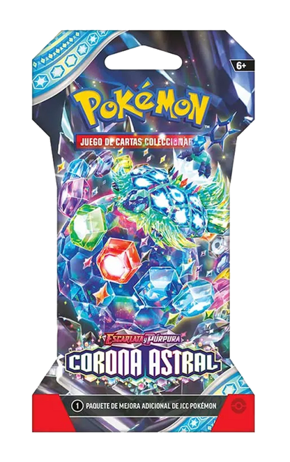 Sobre Enfundado - Pokémon Escarlata y Púrpura - Corona Astral- Español