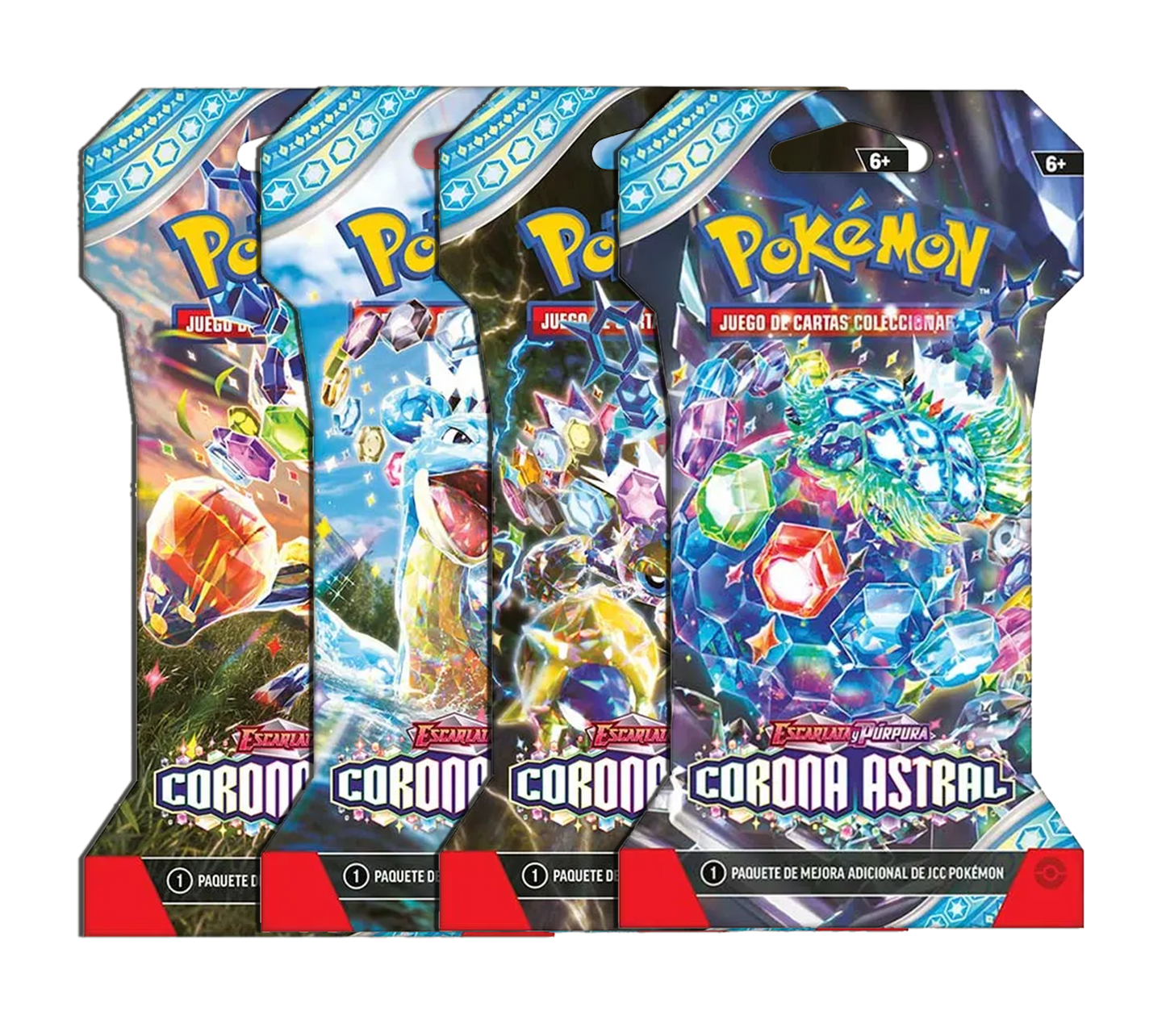 Sobre Enfundado - Pokémon Escarlata y Púrpura - Corona Astral- Español