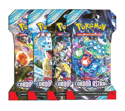 Sobre Enfundado - Pokémon Escarlata y Púrpura - Corona Astral- Español