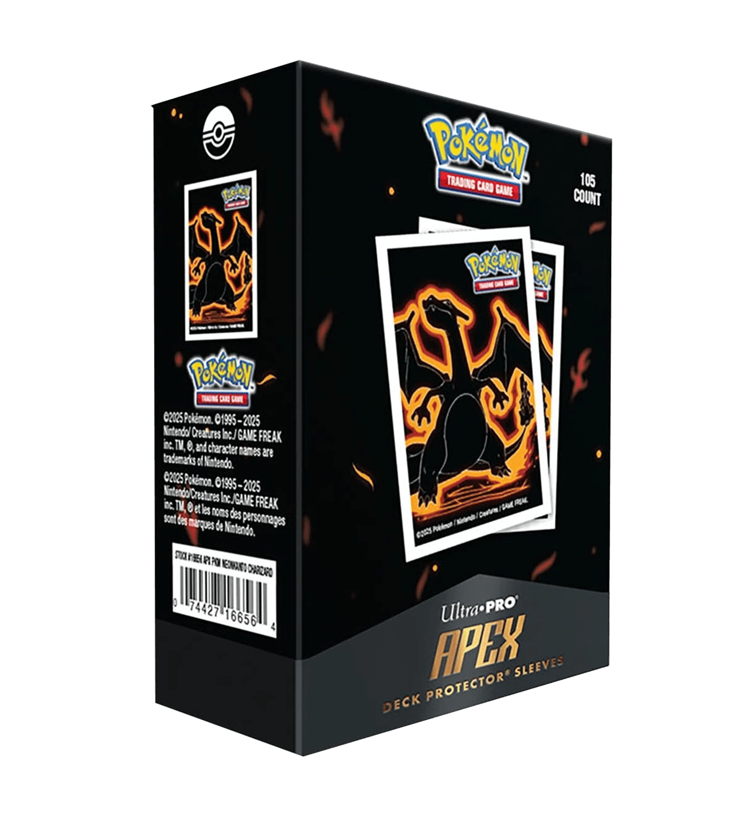 Fundas protectoras Apex CHARIZARD - Pokémon - Ultra PRO - 105u - El Podenco TCG