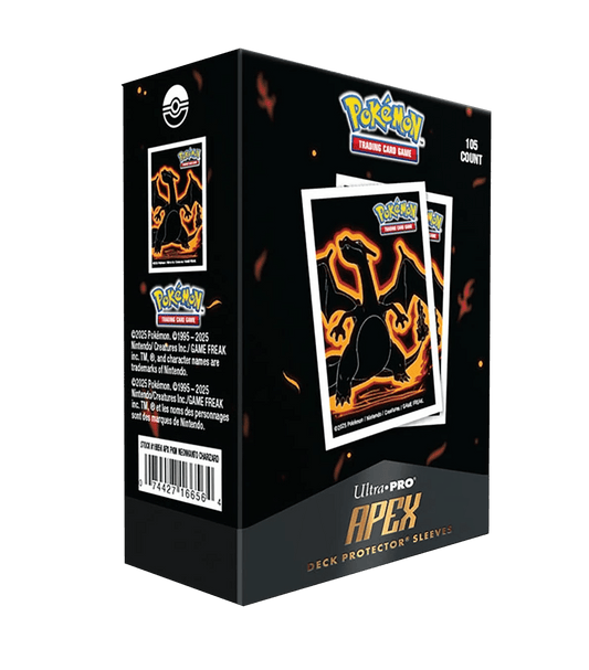 Fundas protectoras Apex CHARIZARD - Pokémon - Ultra PRO - 105u - El Podenco TCG