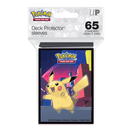 Fundas protectoras Standard PIKACHU SKYLINE - Pokémon - Ultra PRO - 65u - El Podenco TCG