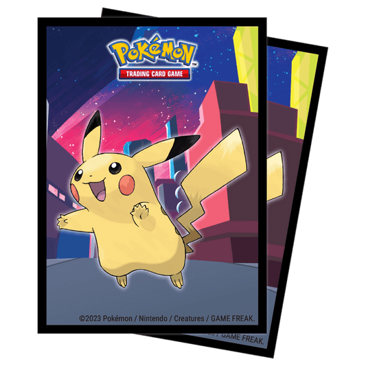 Fundas protectoras Standard PIKACHU SKYLINE - Pokémon - Ultra PRO - 65u - El Podenco TCG