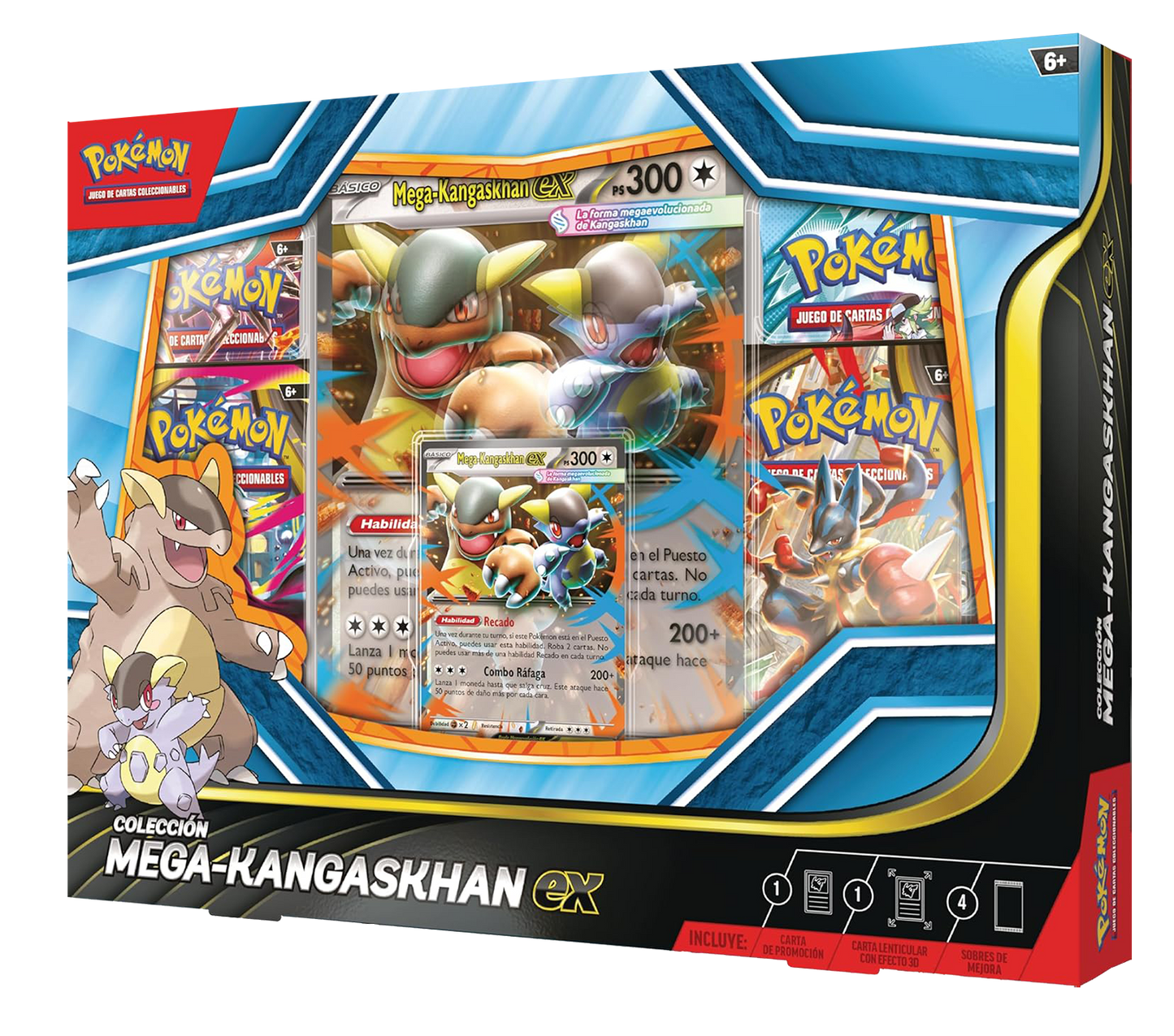Caja Pokémon TCG - Mega-Kangaskhan ex Colección - Español