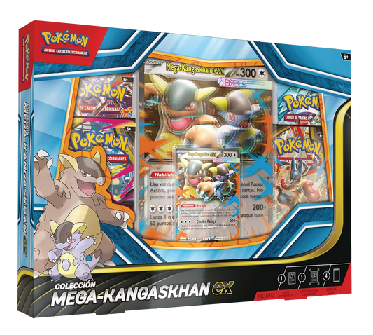 Caja Pokémon TCG - Mega-Kangaskhan ex Colección - Español