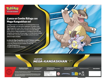 Caja Pokémon TCG - Mega-Kangaskhan ex Colección - Español
