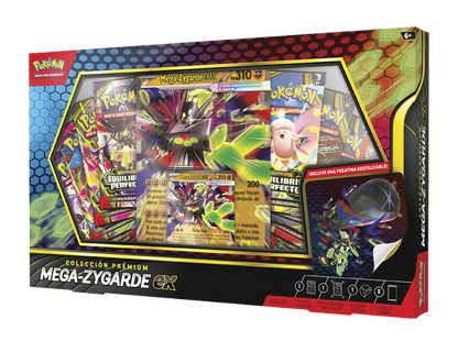 Caja Pokémon TCG - Mega-Zygarde ex Colección Premium - Español