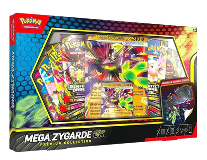 Caja Pokémon TCG - Mega-Zygarde ex Colección Premium - Español
