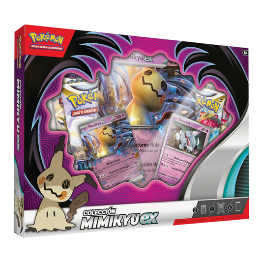 Caja Pokémon TCG - Mimikyu ex Colección - Español