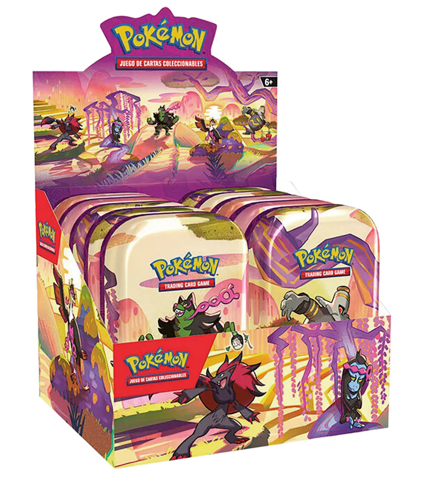 Minilata Escarlata y Púrpura - Fábula Sombría de JCC Pokémon