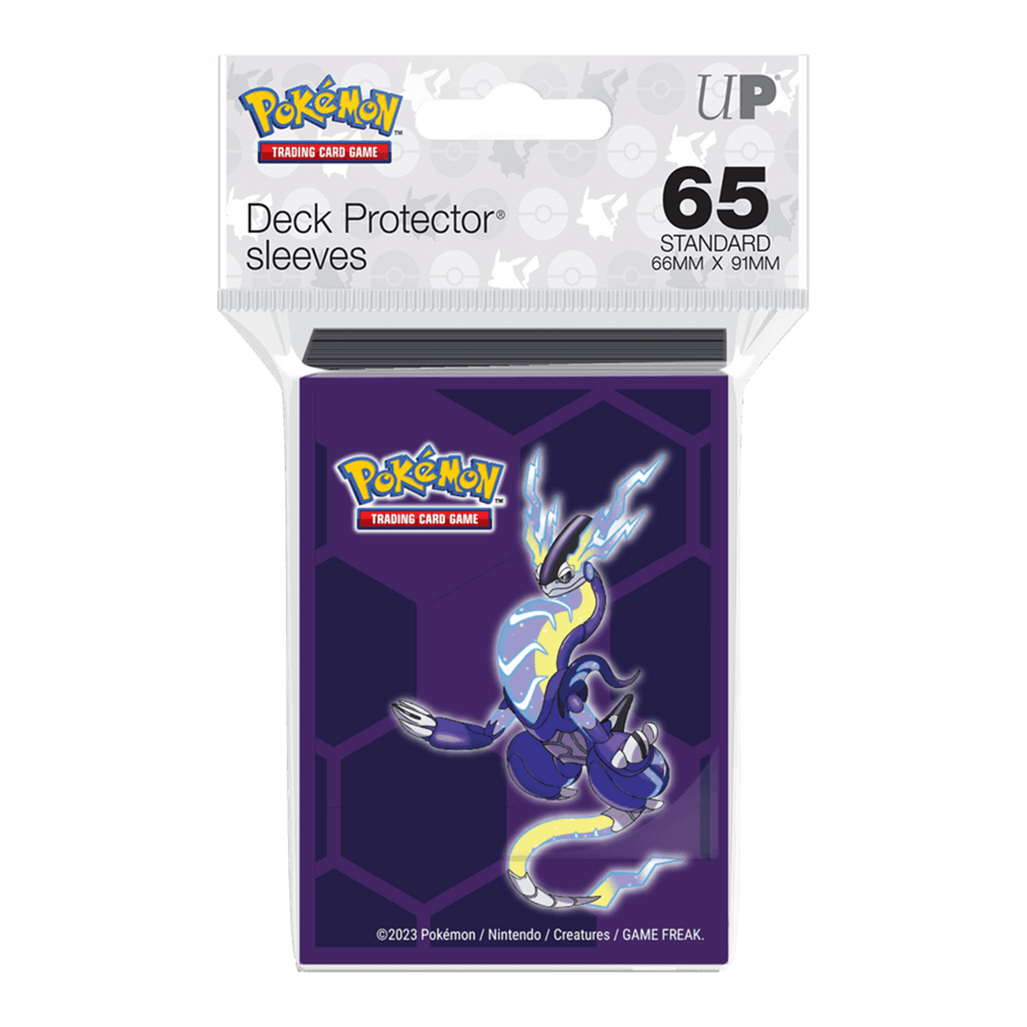Fundas protectoras Standard MIRAIDON - Pokémon - Ultra PRO - 65u - El Podenco TCG