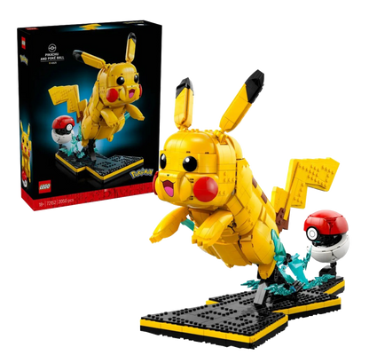 Lego PIKACHU y POKÉ BALL