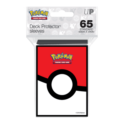 Fundas protectoras Standard POKÉBALL - Pokémon - Ultra PRO - 65u - El Podenco TCG