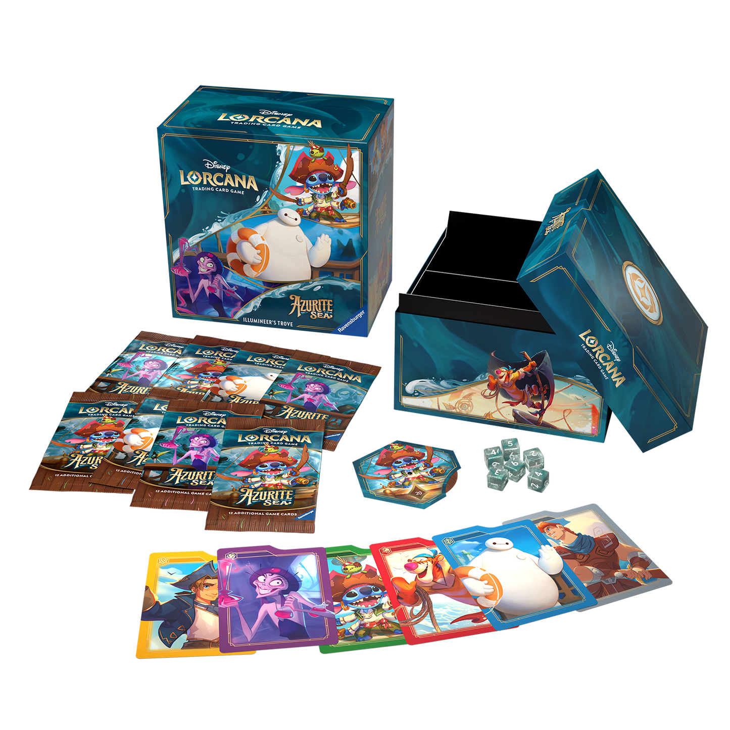 Lorcana - Azurite Sea - Illumineer’s Trove - Inglés