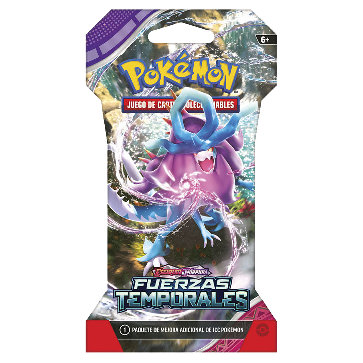 Sobre Enfundado - Pokémon Escarlata y Púrpura - Fuerzas Temporales- Español
