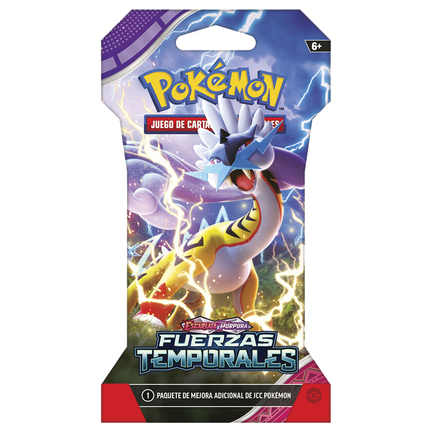 Sobre Enfundado - Pokémon Escarlata y Púrpura - Fuerzas Temporales- Español