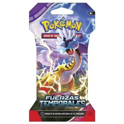 Sobre Enfundado - Pokémon Escarlata y Púrpura - Fuerzas Temporales- Español