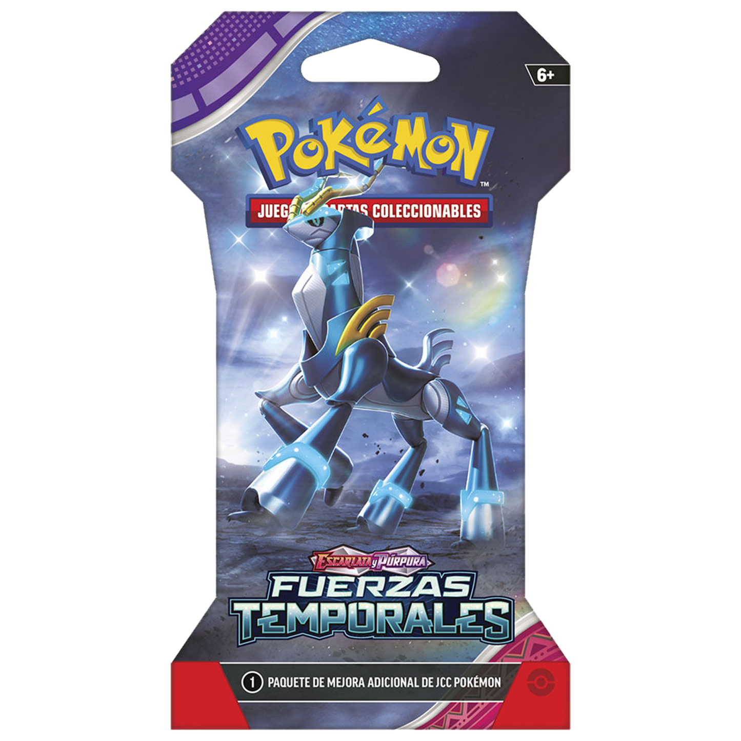 Sobre Enfundado - Pokémon Escarlata y Púrpura - Fuerzas Temporales- Español