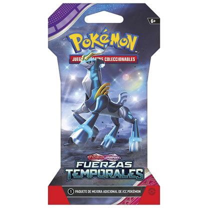 Sobre Enfundado - Pokémon Escarlata y Púrpura - Fuerzas Temporales- Español