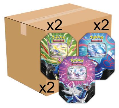 CASE x6 - Lata Leyendas Azules de TCG Pokémon en Español