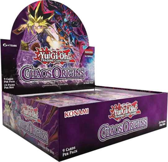 Yu-Gi-Oh! - CHAOS ORIGINS - Booster Box 24 sobres - Inglés