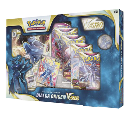 Caja Pokémon TCG - Dialga Origen V - ASTRO Colección Premium - Español - El Podenco TCG