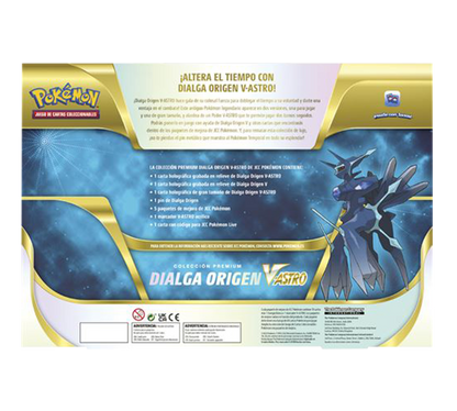 Caja Pokémon TCG - Dialga Origen V - ASTRO Colección Premium - Español - El Podenco TCG