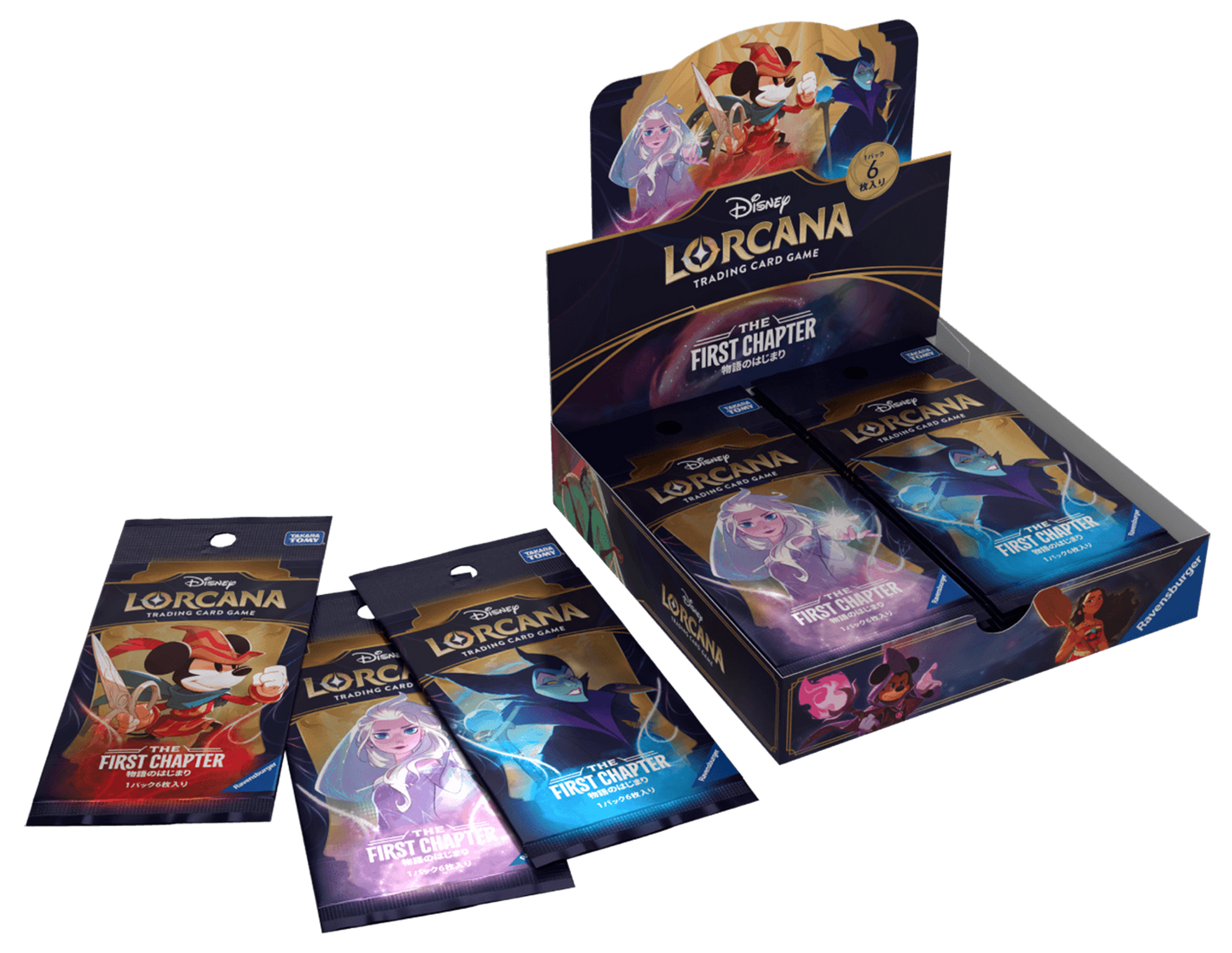 Lorcana - The First Chapter - Caja 16 sobres - Japonés